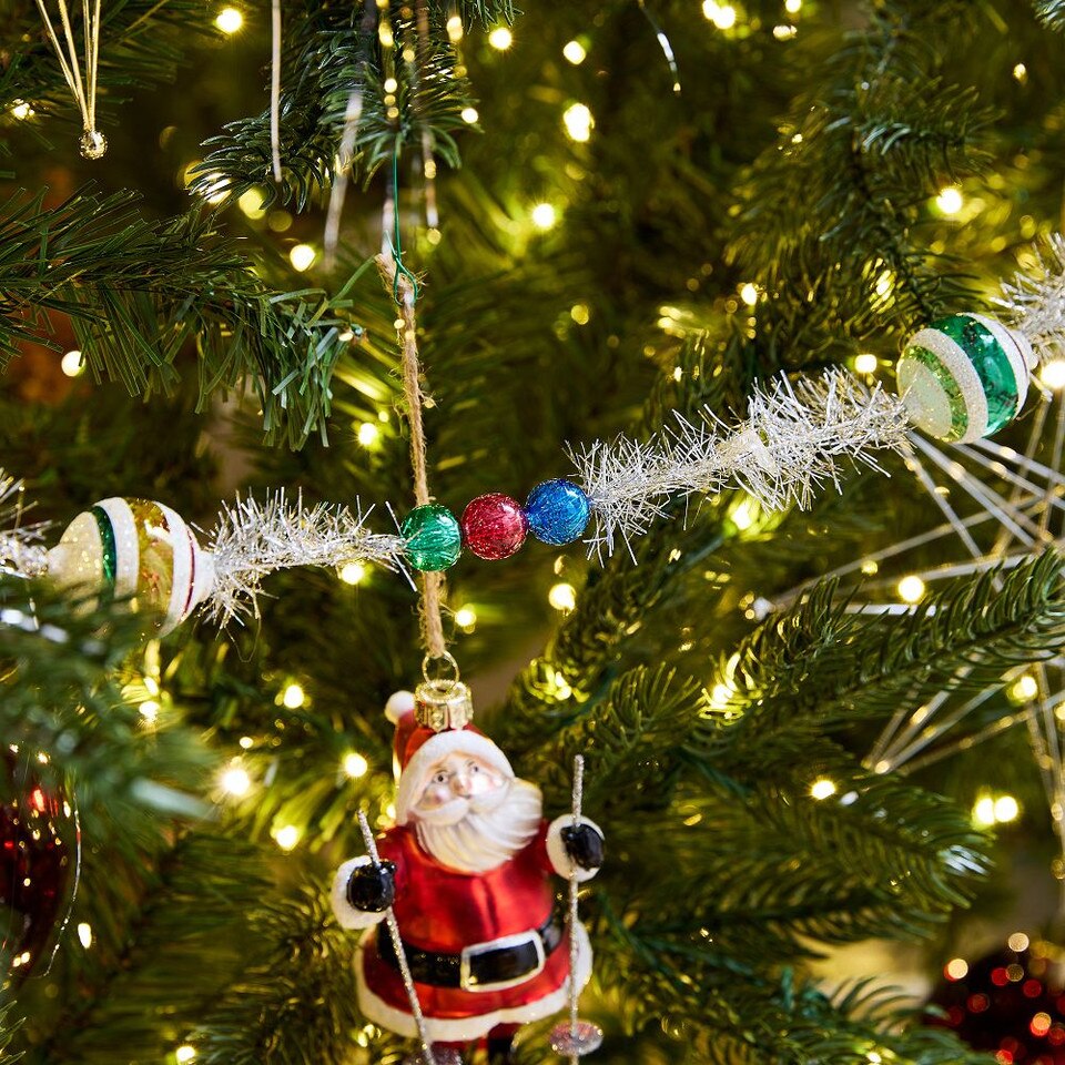 ShinyBrite™ Tinsel Garland West Elm UK